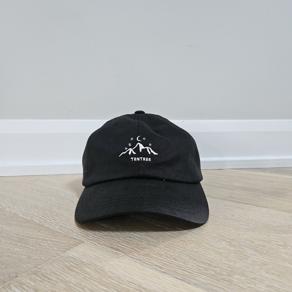 Tentree Black Baseball Cap